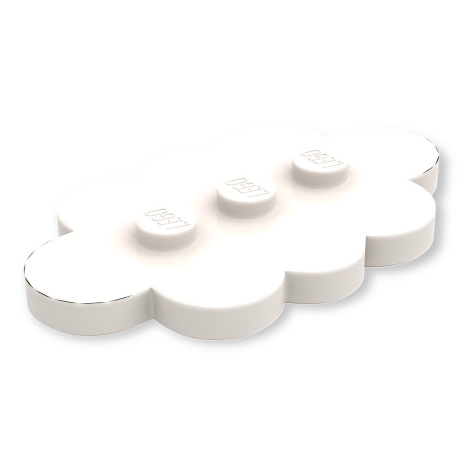 LEGO 3x5 Tile - Wolke in White