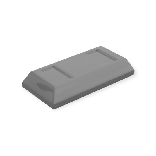 LEGO Ingot Bar - Pearl Dark Gray