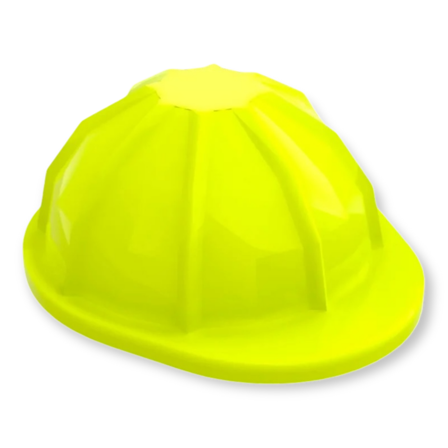 LEGO Minifiguren Hut - Bauarbeiterhelm - Neon Yellow