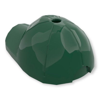 LEGO Hut - Cap in Dark Green