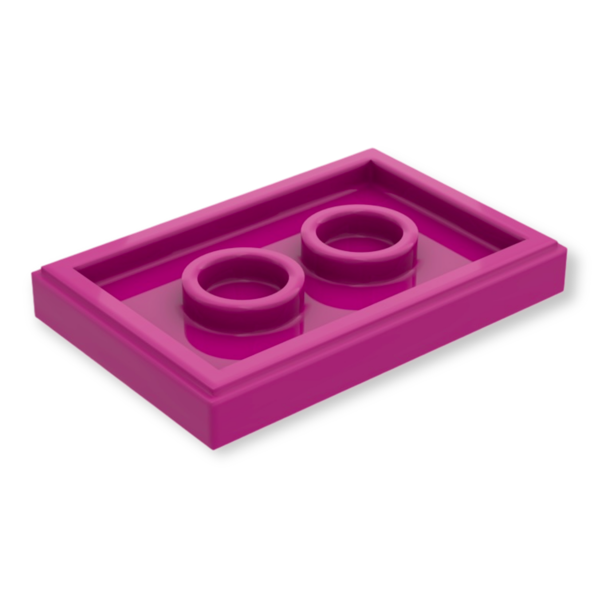 LEGO Tile 2x3 - Magenta