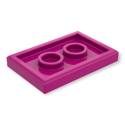 LEGO Tile 2x3 - Magenta