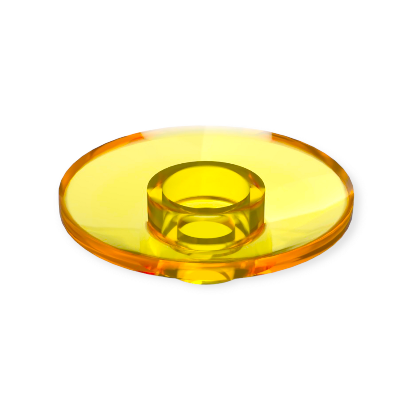 LEGO Dish 2x2 Inverted (Radar) - Trans-Yellow