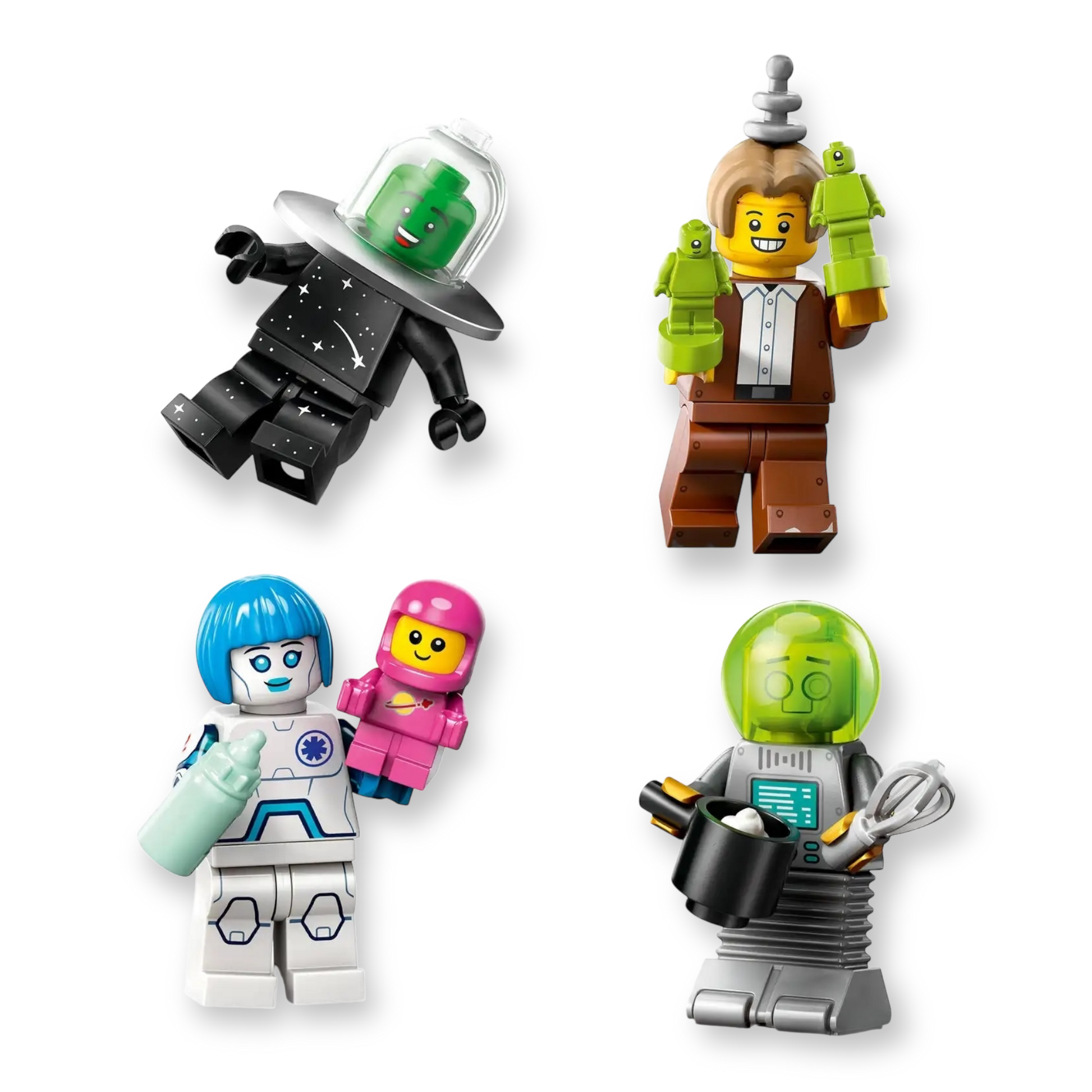 LEGO Minifiguren Weltraum Serie 26 - Alle 12 Minifiguren