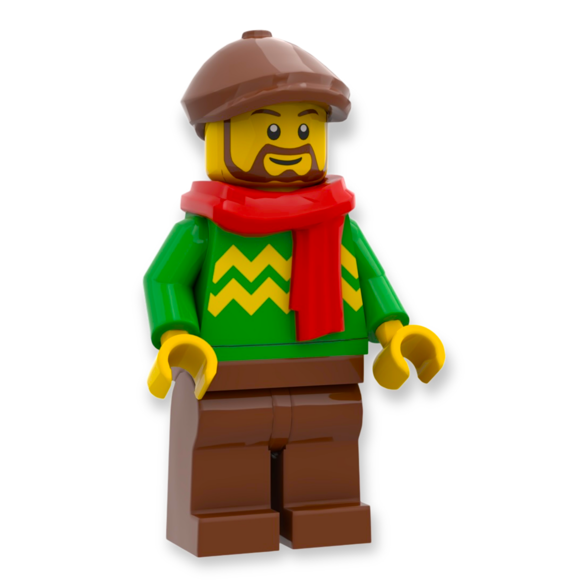 LEGO - Minifiguren Schal lang gewickelt - Red