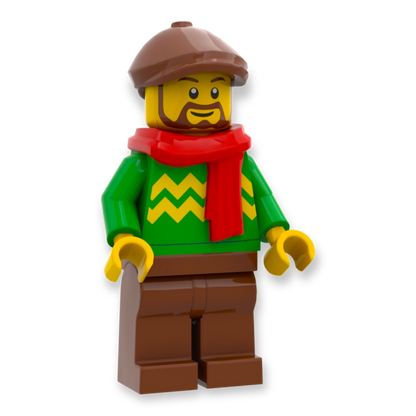 LEGO - Minifiguren Schal lang gewickelt - Red