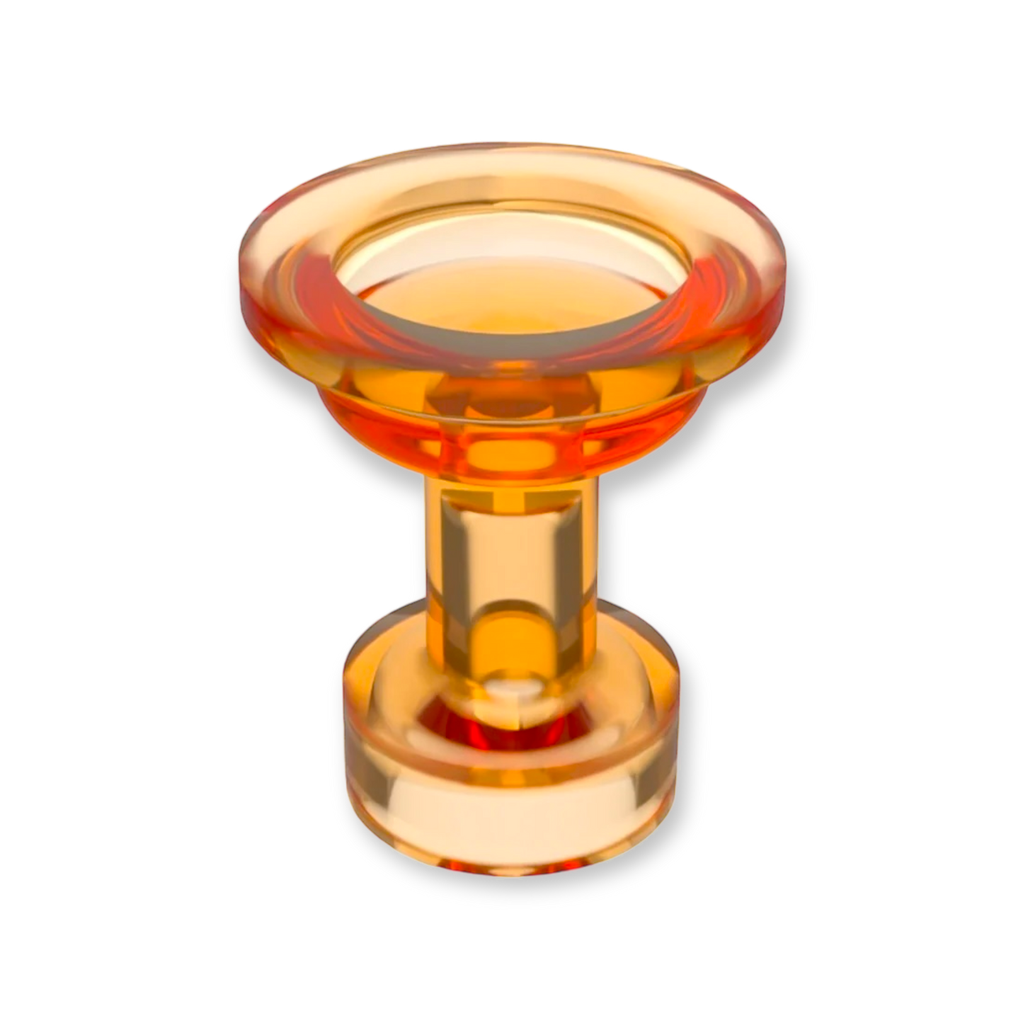 LEGO® Sherbet / Sundae Dish / Cocktail Glass in Trans-Orange