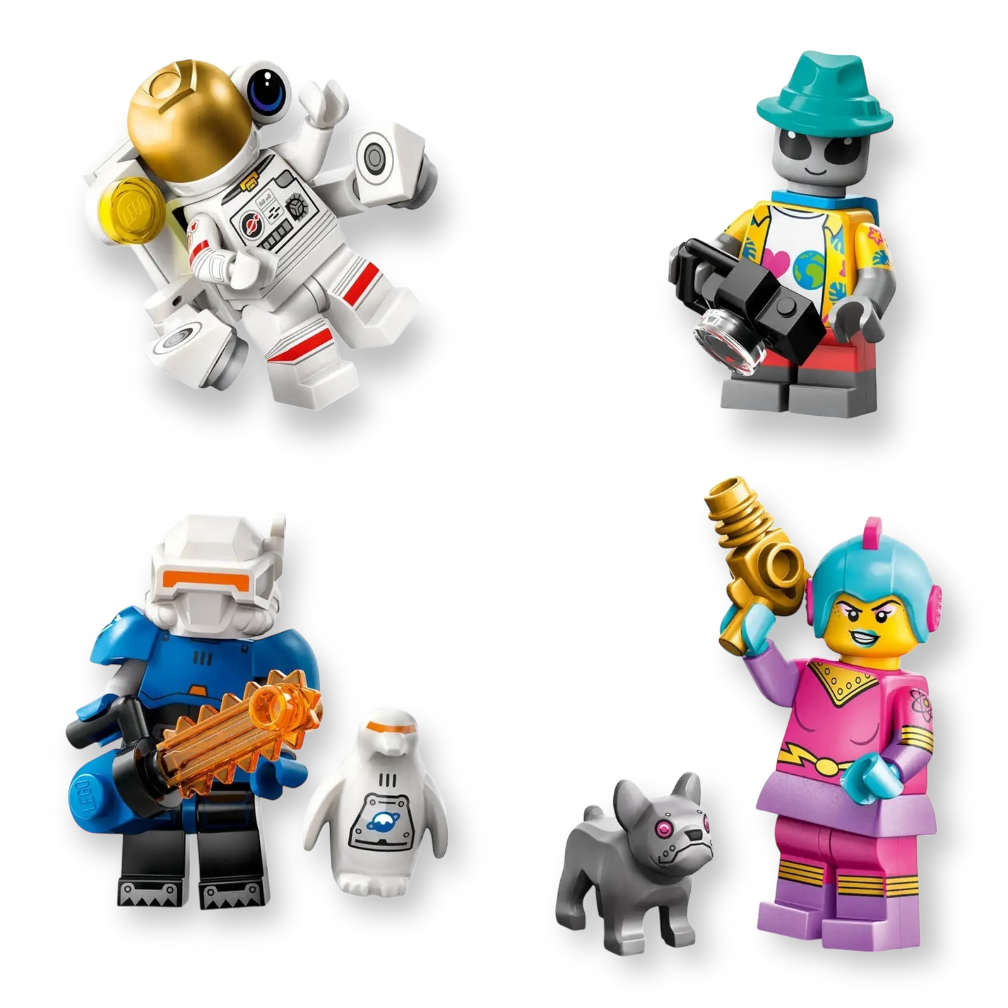 LEGO Minifiguren Weltraum Serie 26 - Alle 12 Minifiguren