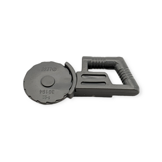 LEGO Utensil - Circular Saw in Dark Bluish Gray