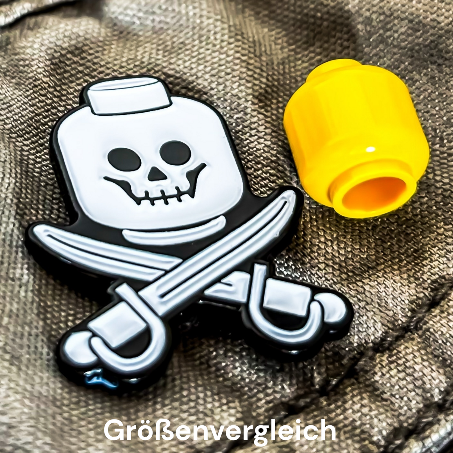 Ansteck-Pin - Piraten-Totenkopf