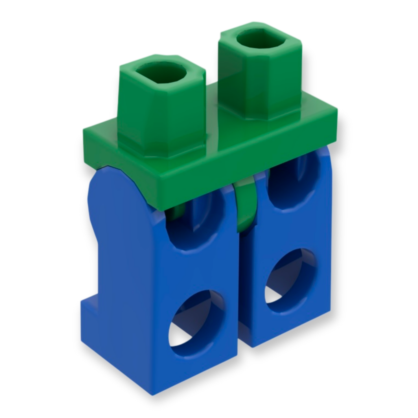 LEGO Minifiguren Beine - Grün / Blau