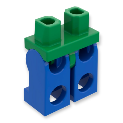 LEGO Minifiguren Beine - Grün / Blau