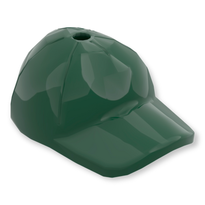 LEGO Hut - Cap in Dark Green