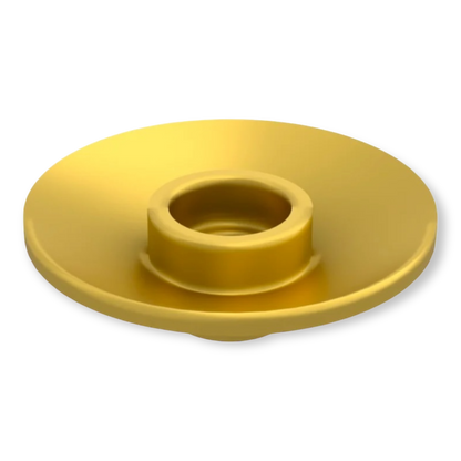 LEGO Dish 2x2 Inverted (Radar) - Metallic Gold