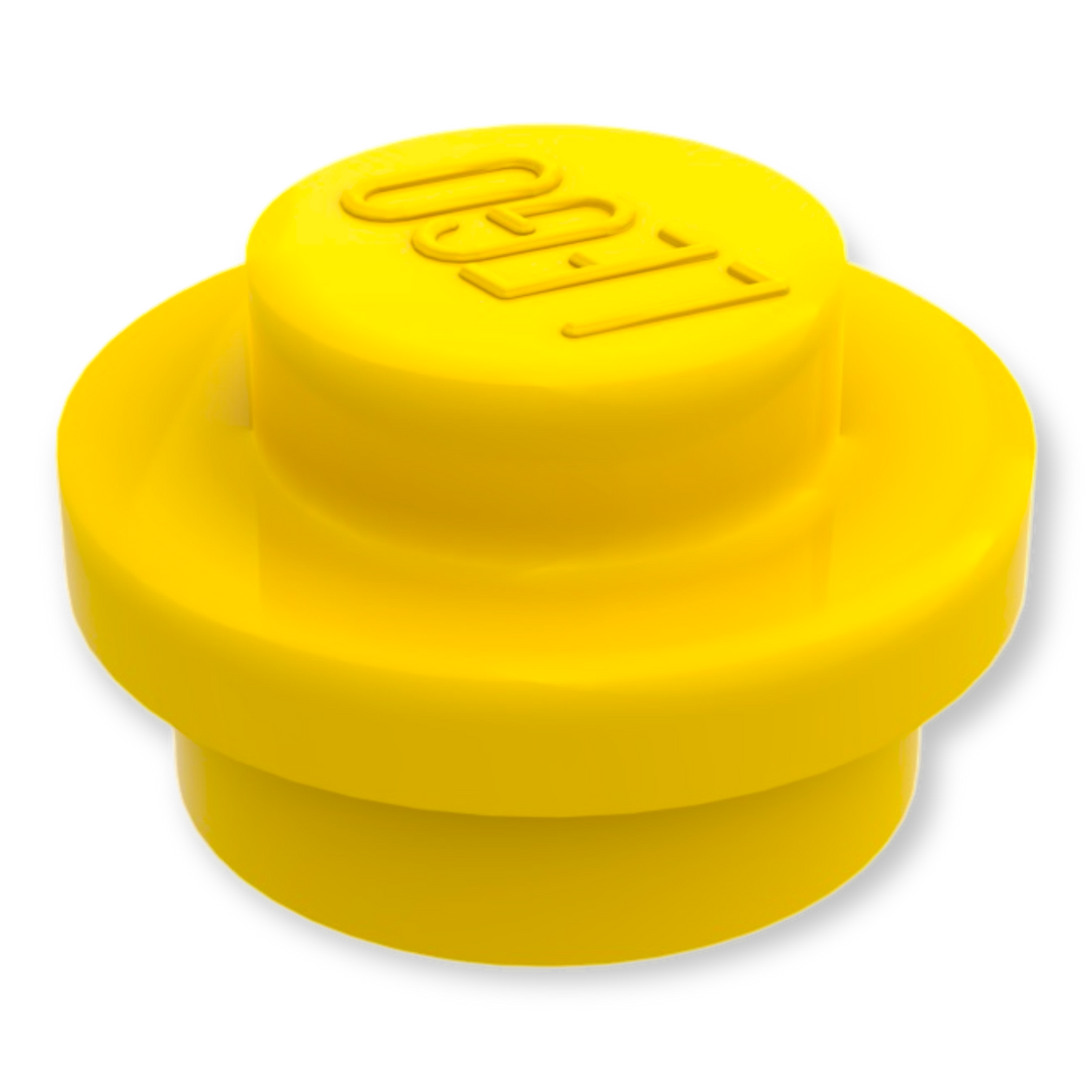 LEGO Plate Round 1x1 - Yellow