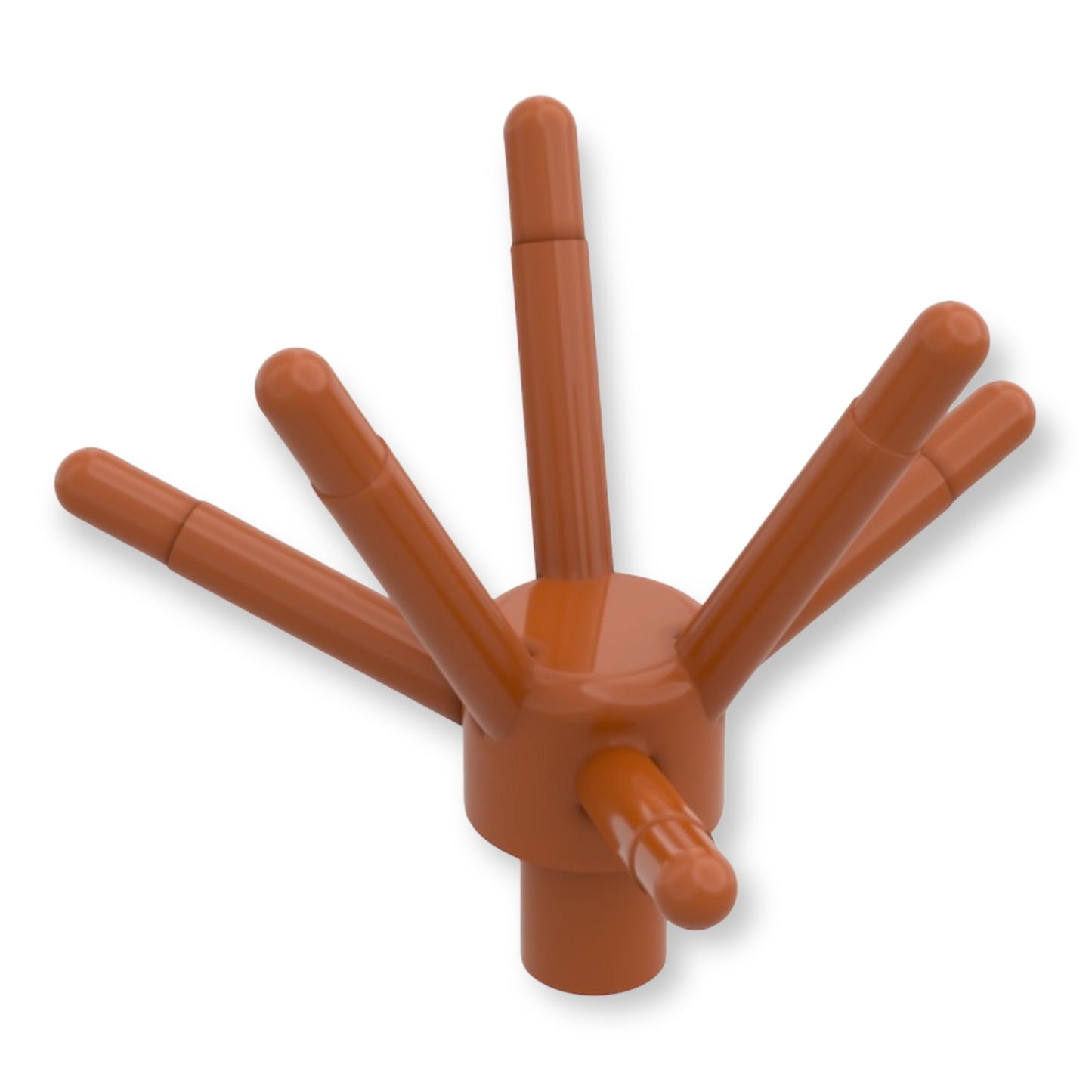 LEGO Plant Flower Stem in Dark Orange