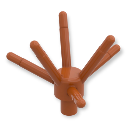 LEGO Plant Flower Stem in Dark Orange