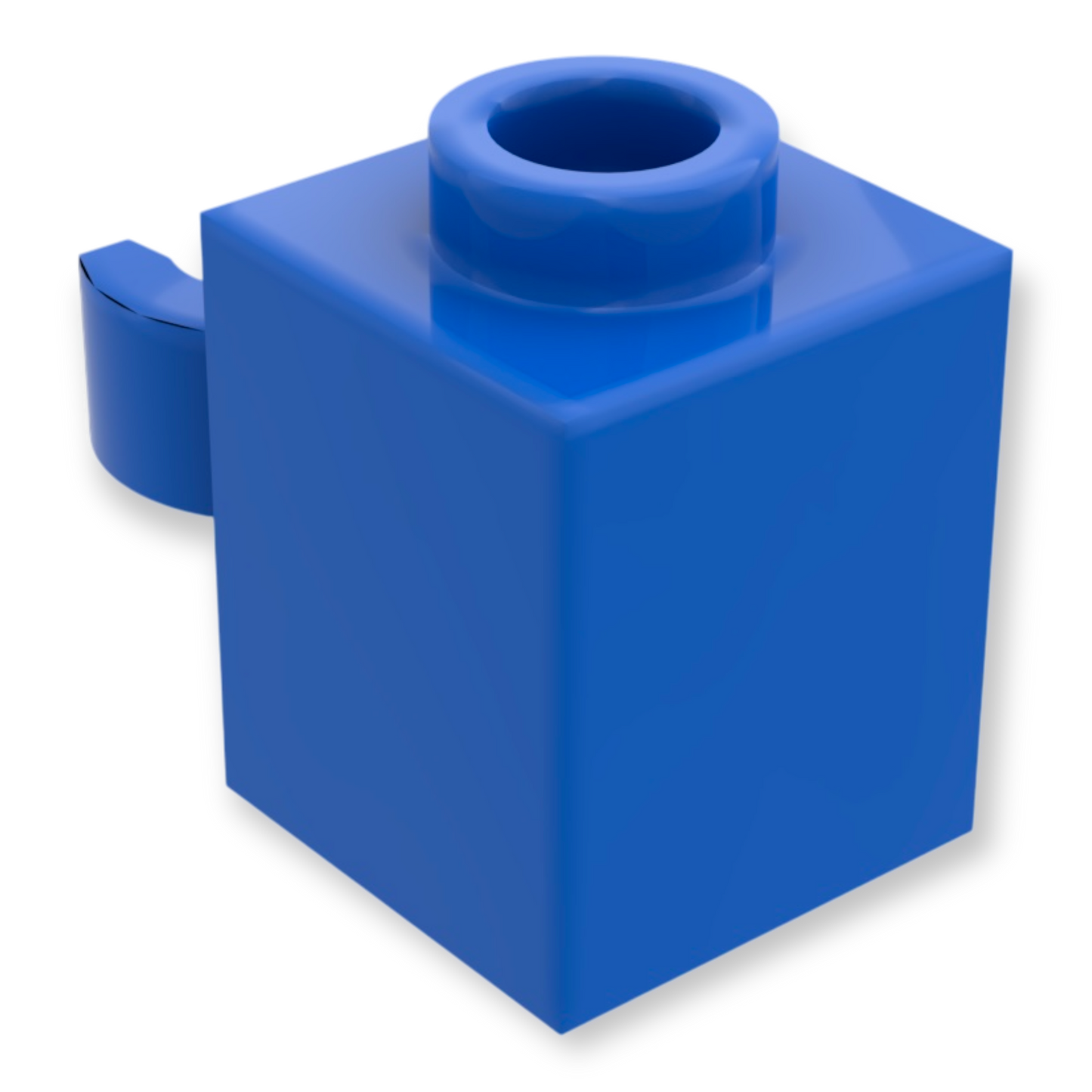 LEGO Brick Modified 1x1 - Open O Clip (Vertical Grip) in Blau