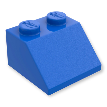 LEGO Slope 45 2x2 - in Blau