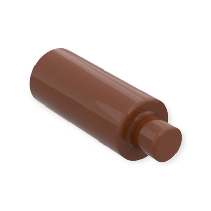 LEGO Utensil - Candle in Reddish Brown