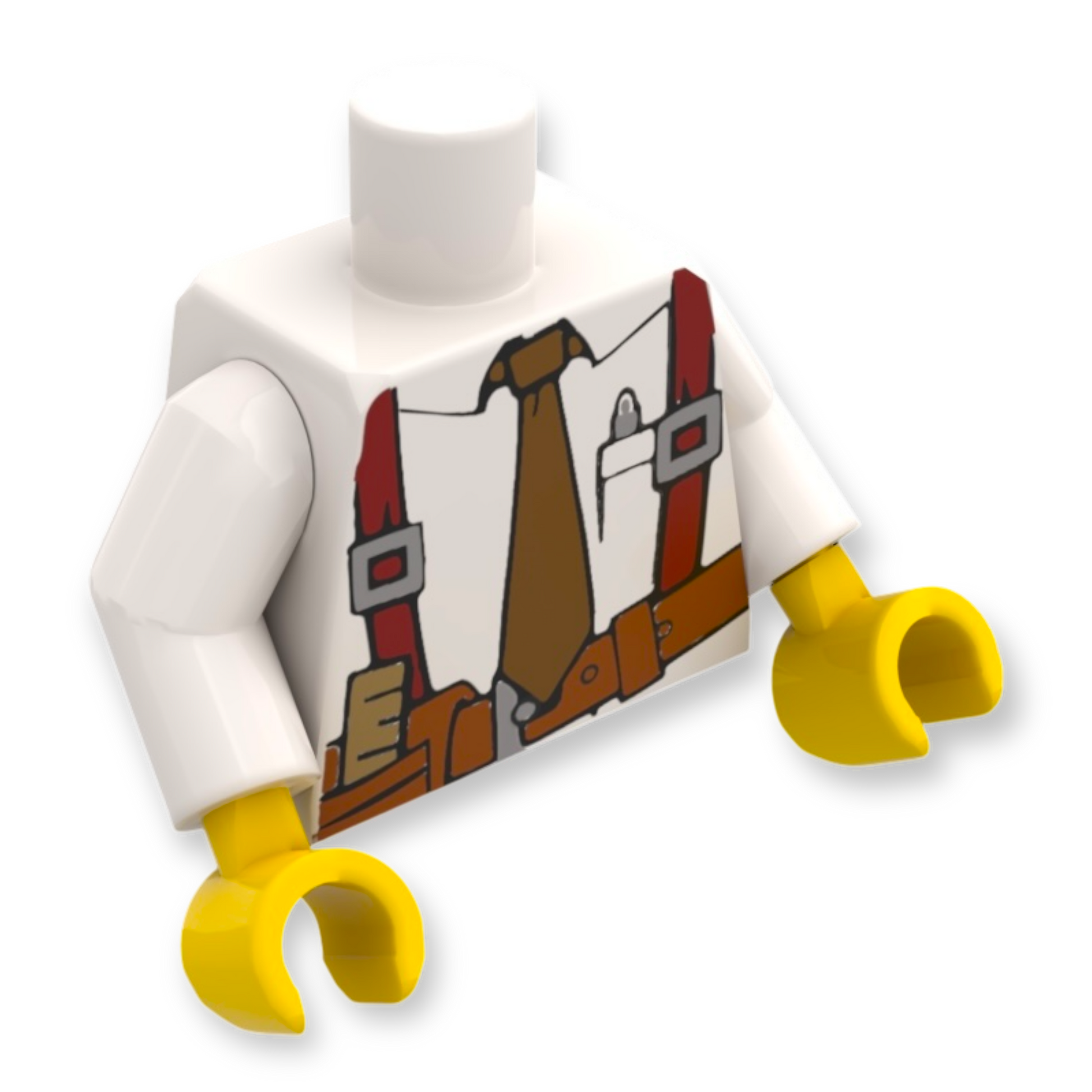 LEGO Minifiguren Torso 2488 - Handwerker