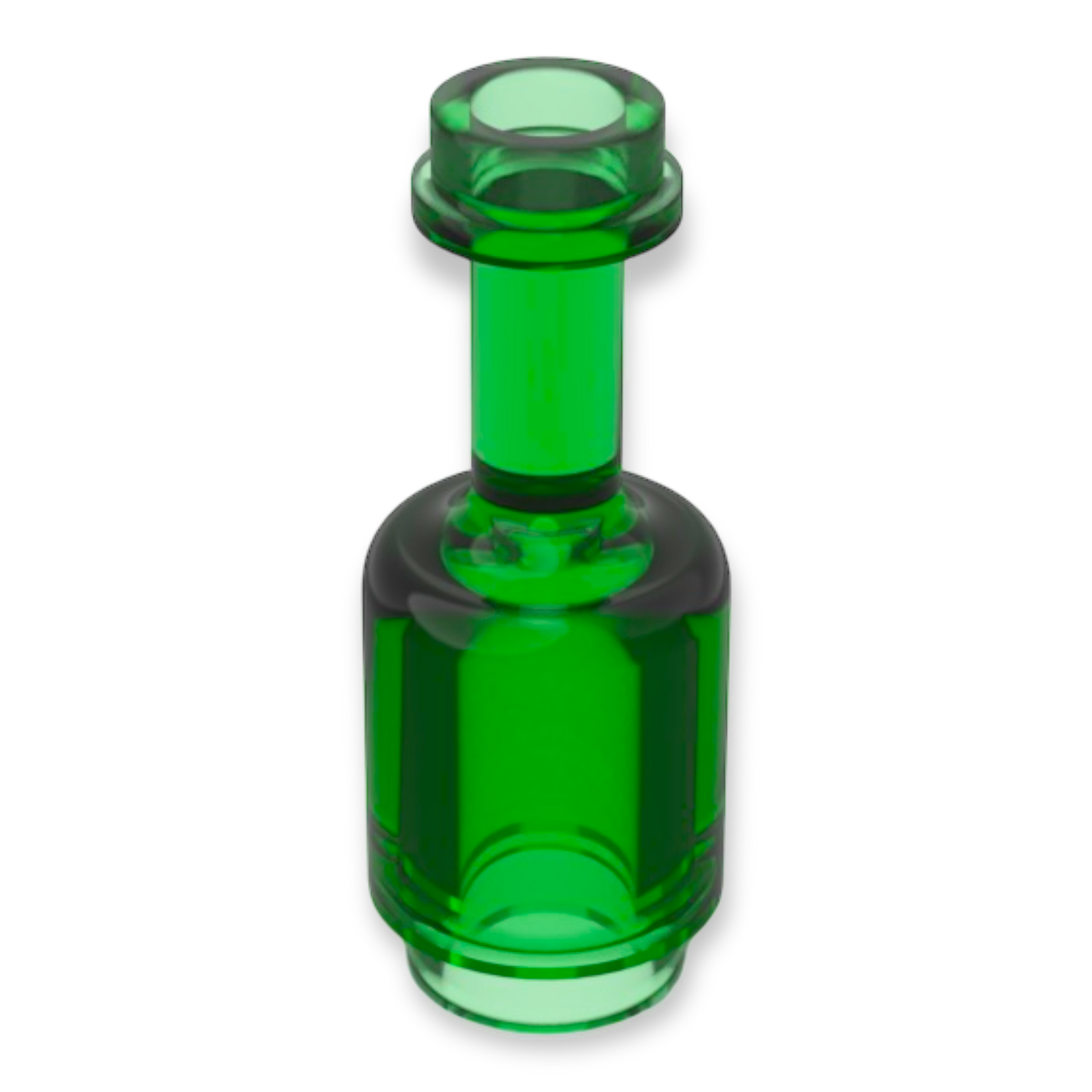 LEGO Flasche / Bottle - Trans-Green