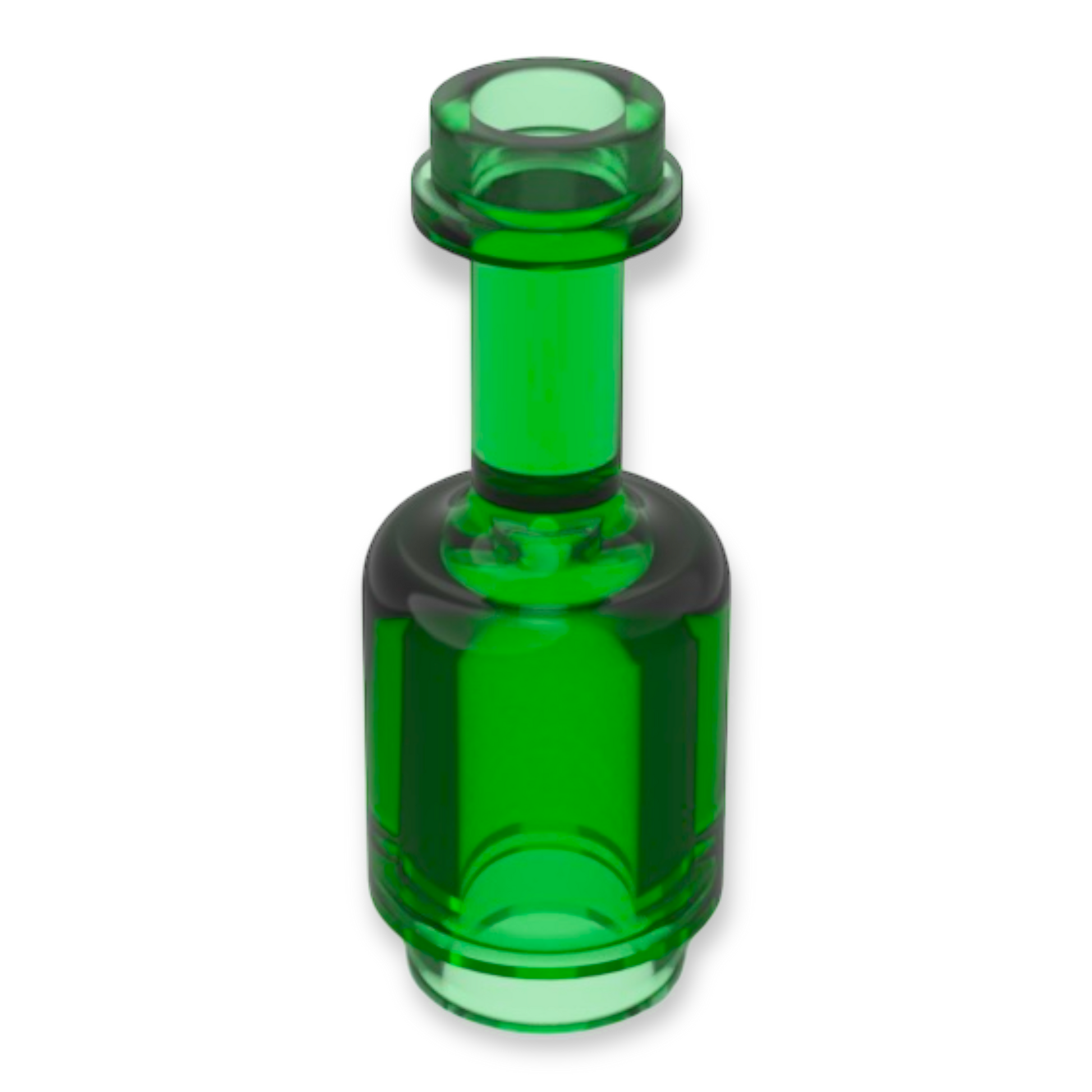 LEGO Flasche / Bottle - Trans-Green