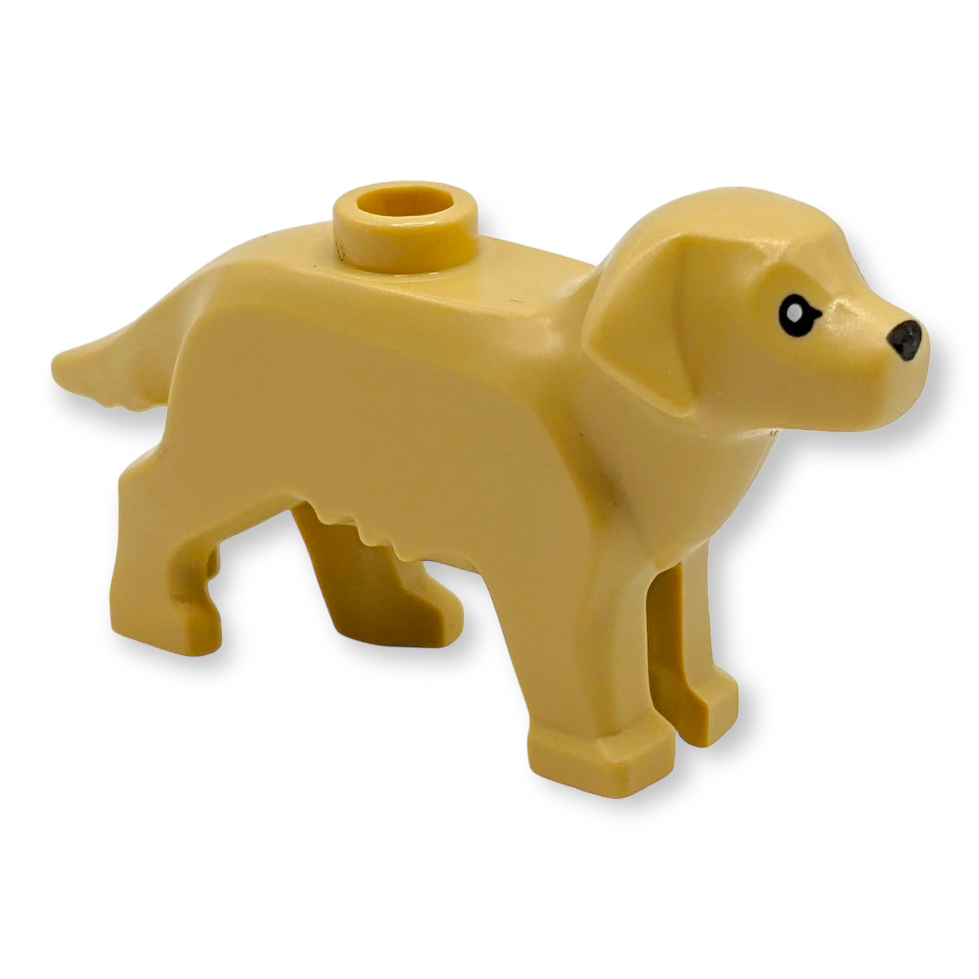 LEGO Hund - Golden Retriever / Labrador in Tan