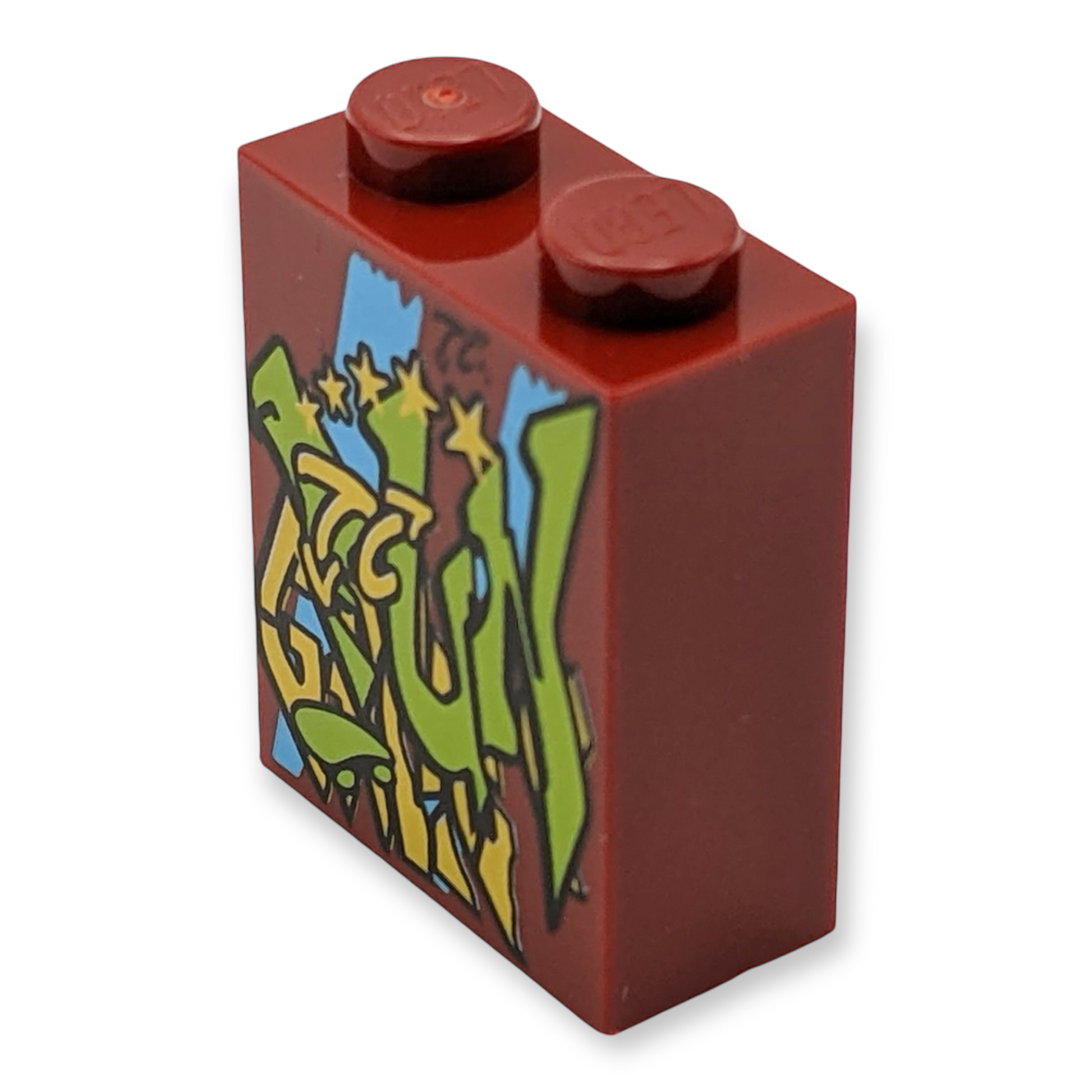 LEGO Brick 1x2x2 - Graffiti