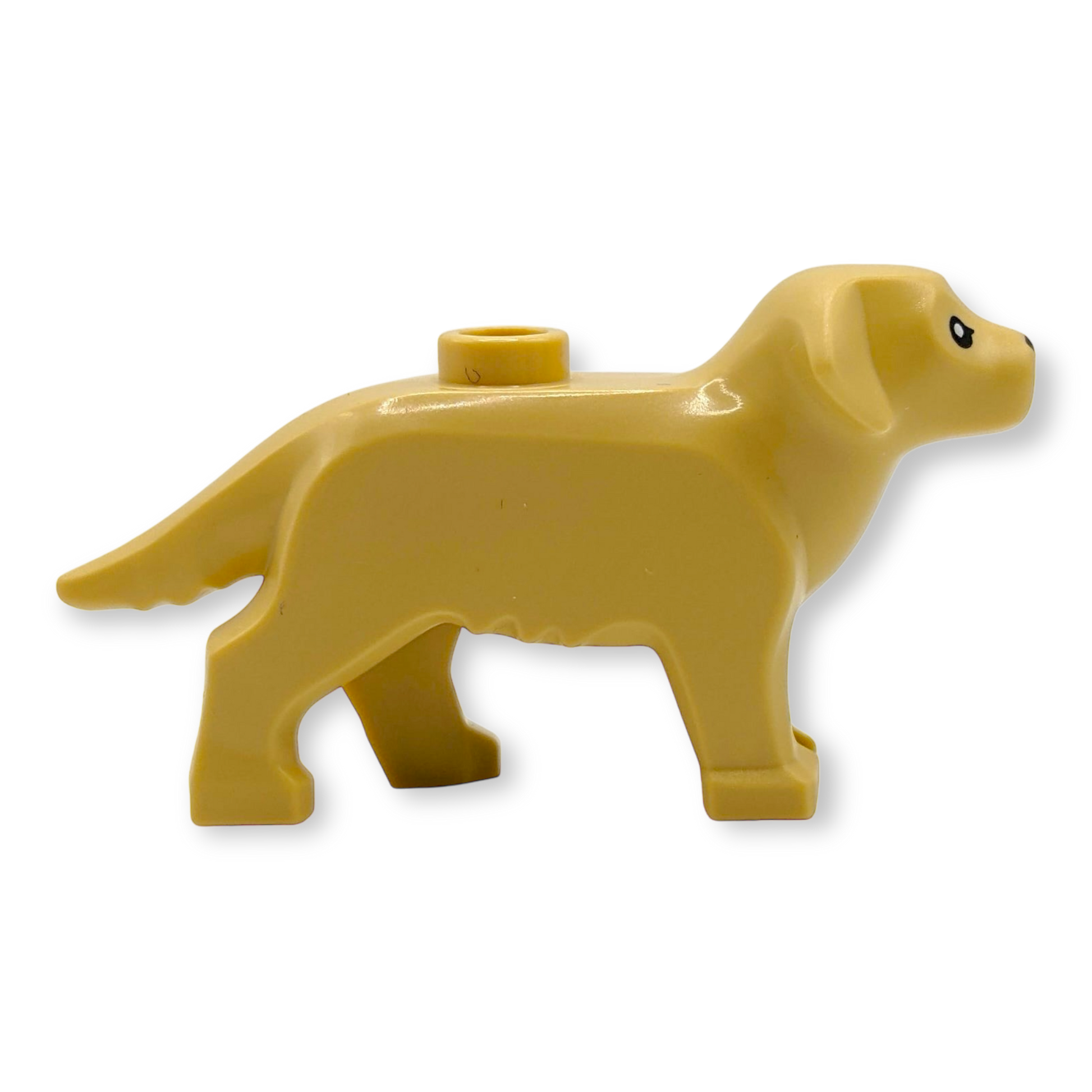 LEGO Hund - Golden Retriever / Labrador in Tan