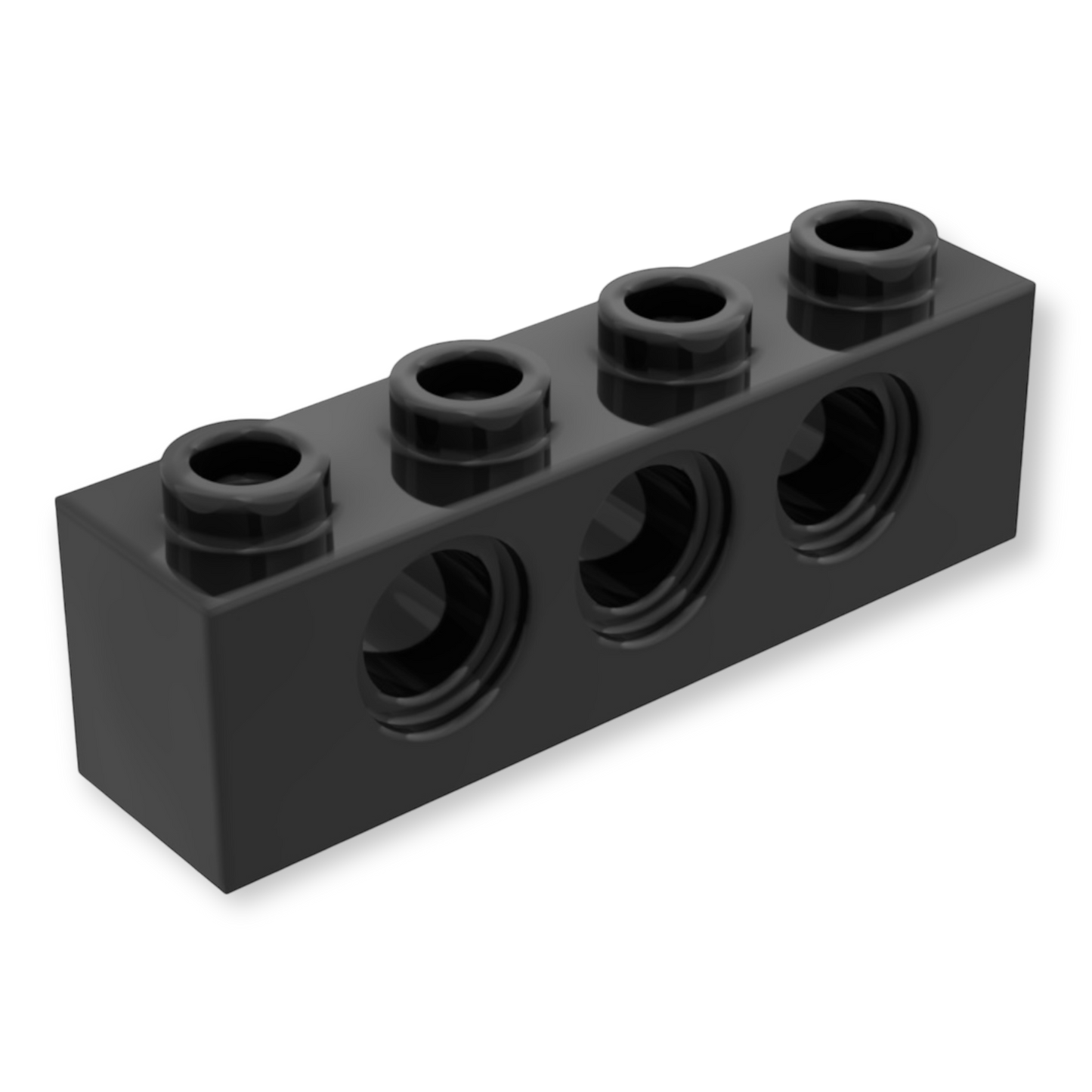 LEGO Technic Brick 1x4 - Schwarz