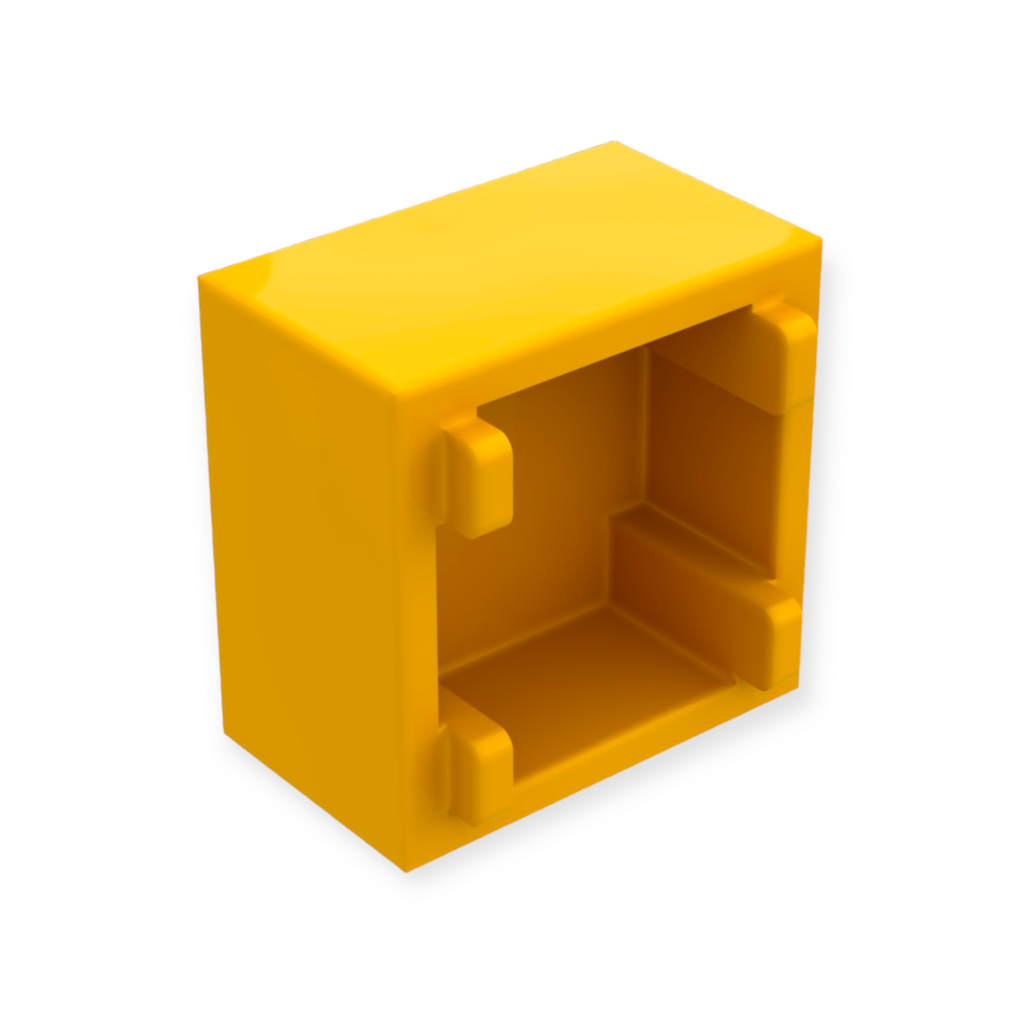 LEGO Container Box 2x2x1 in Bright Light Orange