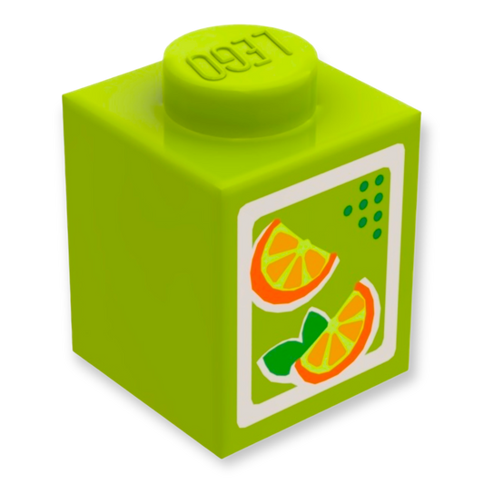 LEGO Brick 1x1 - Fruchtsaft