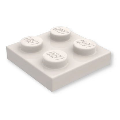 25er Pack LEGO® Platte 2x2 in Weiß