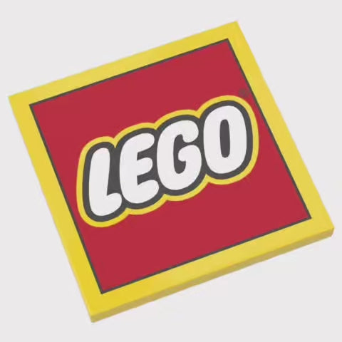 LEGO Fliese 4x4 - LEGO Logo