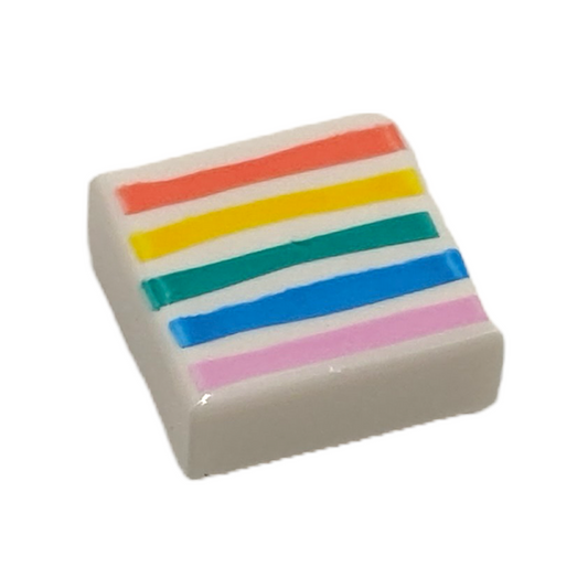 LEGO Fliese 1x1 - Regenbogenfarben